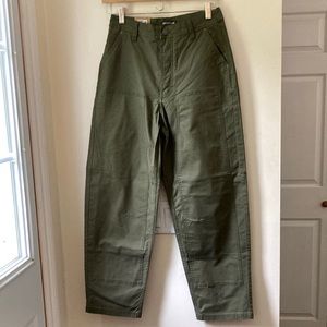 Toad and Co F 23 Juniper Utility Pant, Olive, size 4